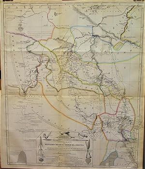 1865 Map of the Western Areas of the Upper Nile Region Providing an Overview of Travel and Invest...