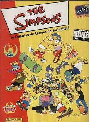 Album de Cromos: The Simpsons la coleccion de cromos de Springfield