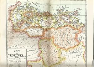 Lamina 144: Mapa de Venezuela