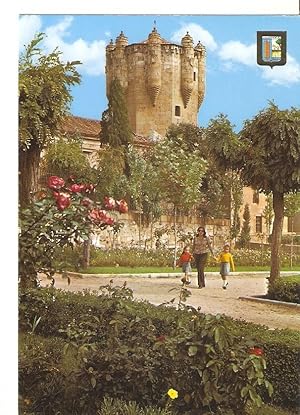 Postal 035217 : Salamanca. Torre de Clavero y jardines