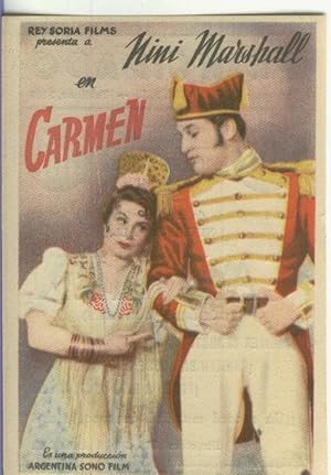 Programas de Cine: Carmen