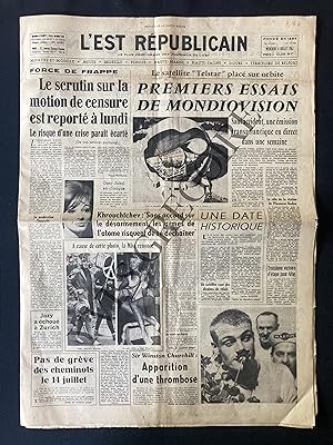 L'EST REPUBLICAIN-N°25184-11 JUILLET 1962