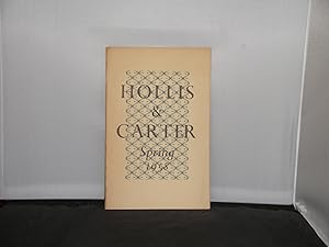 Hollis & Carter Spring 1958 Catalogue