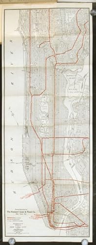 New York City subways, Hudson tunnels, elevated, surface and omnibus lines, taxicabs, railway sta...