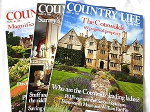 Country Life Magazine. 2012 May 2nd, 9th, 16th, or 30th. Weekly. Price is Per Issue.