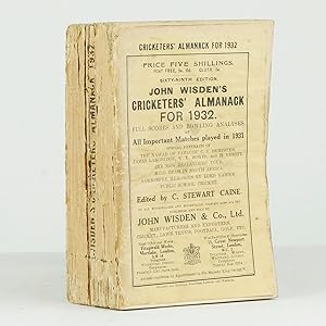 JOHN WISDEN'S CRICKETERS' ALMANACK FOR 1932