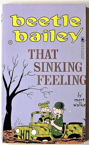 Beetle Bailey. That Sinking Feeling