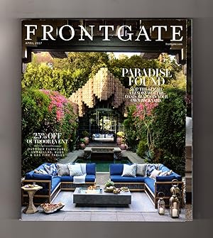Frontgate - April 2017. Upscale Furniture and Furnishings; Designer Accessories. Genre Ephemera