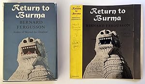 Return to Burma [book offered together with ORIGINAL PUBLISHERS ARTWORK FOR THE DUST JACKET]