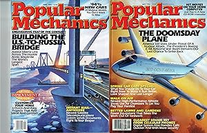 POPULAR MECHANICS, 10 issues: Apr, May, Jul-Dec 1994 & Jan, Mar 1995
