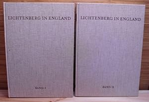 Lichtenberg in England. Dokumente einer Begegnung. Band 1 und 2