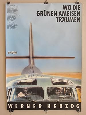 Poster Wo die Grünen Ameisen Träumen (Where the Green Ants Dream) - Wener Herzog (director)