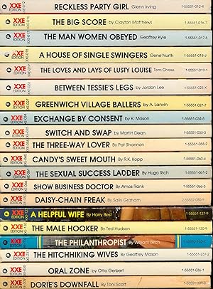 XXE Editions (20 adult paperbacks)