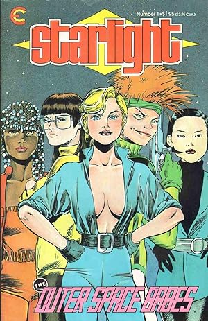 STARLIGHT THE OUTER SPACE BABES #1 October 1987