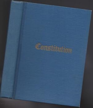 The Book of Constitution of The Grand Lodge of Ancient, Free and Accepted Masons of Canada in the...