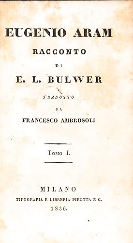 Racconto di E. L. Bulwer (3 volumi)