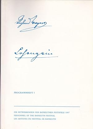 Bayreuther Festspiele Programmheft 1, 1987 Lohengrin