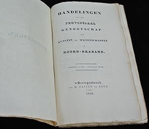 Antique Book-PROVINCIAAL GENOOTSCHAP-KUNSTEN EN WETENSCHAPPEN-Anonymous-1838