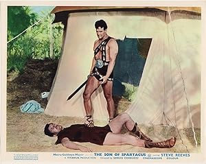 The Slave [The Son of Spartacus] (Collection of eight British front-of-house cards from the 1962 ...