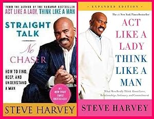 Steve Harvey Relationship Collection Set Act Like A Lady AND Straight Talk 1-2!