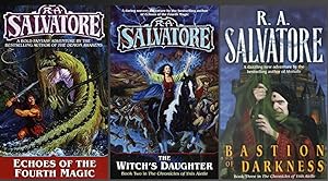 CHRONICLES OF YNIS AIELLE Trilogy RA Salvatore MMP 1-3! Echoes Witch's Bastion