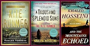 Premium Collection of Works by Khaled Hosseini in LARGE TRADE PAPERBACKS 1-3!