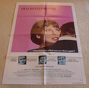 OLD BOYFRIENDS 1 sh .1979. JOHN BELUSHI ORIGINAL - HI GRADE - Talia Shire VF/NM