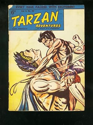TARZAN ADVENTURES v.8 #40 1959-BRITISH COMIC-HOGARTH ART-good/very good G/VG