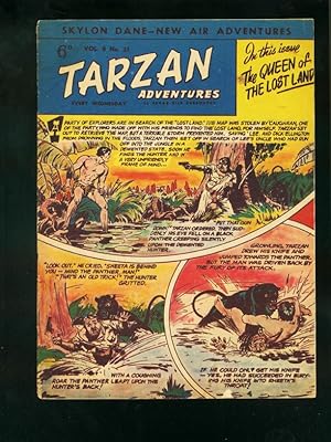 TARZAN ADVENTURES v.8 #21 1958-BRITISH COMIC-HAL FOSTER ART-very good VG