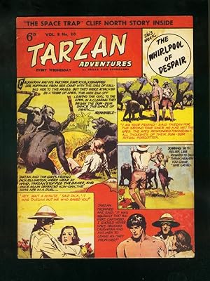 TARZAN ADVENTURES v.8 #20 1958-BRITISH COMIC-HAL FOSTER ART-very good VG