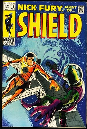 NICK FURY, AGENT OF SHIELD #11-MARVEL-SMITH COVER ART FN