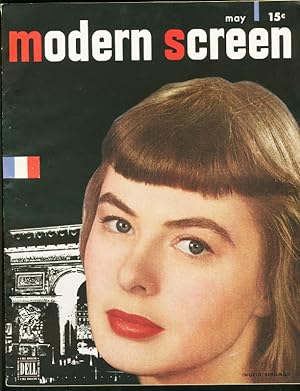 MODERN SCREEN 1947 MAY-INGRID BERGMAN/SINATRA FN/VF
