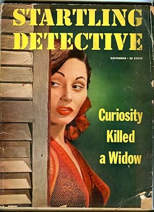 STARTLING DETECTIVE-NOV/1951-CURIOUS WIDOWS-POISON-PASSION SLAYINGS-BOMBS G