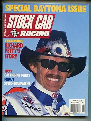 Stock Car Racing 3/1992-Special Daytona issue-Richard Petty story-FN