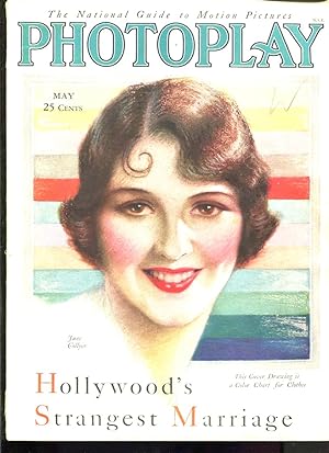 PHOTOPLAY may 1929-june collyer-janet gaynor-marion davies-magazine-vf