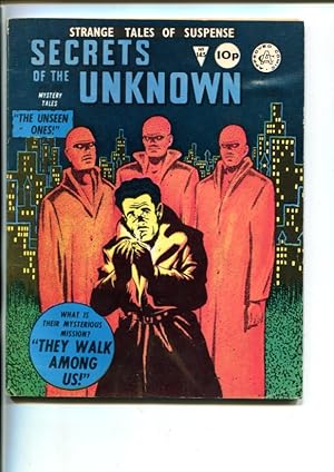 SECRETS OF THE UNKNOWN #145-1960'S-ALAN CLASS-HORROR-MYSTERY-SCI-FI-vg