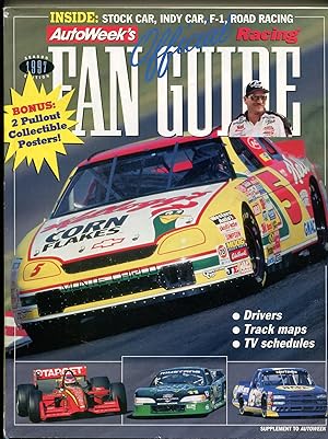 Official Racing Fan Guide 1997-Autoweek-Dale Earnhardt-NASCAR-Indy-Labonte-G