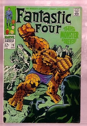 FANTASTIC FOUR #79 1968-ANDROID MAN-THING-JACK KIRBY AR VG