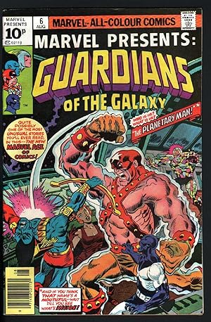 MARVEL PRESENTS #6 1975-GUARDIANS OF THE GALAXY-PENCE VARIANT
