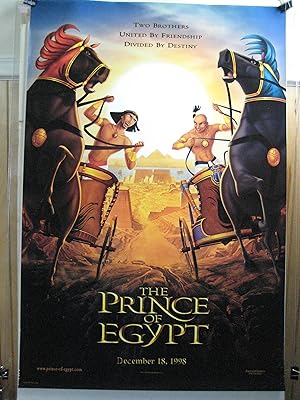 PRINCE OF EGYPT-1998-ONE SHEET MOVIE POSTER CHARIOTS FN