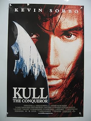 KULL THE CONQUERER-KEVIN SORBO-27X40-ORIGINAL POSTER-- EX