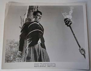 Burnt at the Stake 1956 Press Agency Photograph