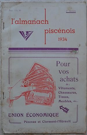 Almanach piscénois. 1934. 2e année.