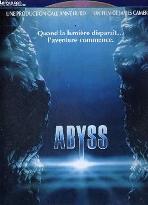 1 DOUBLE LASERDISC - ABYSS - UN FILM DE JAMES CAMERON - AVEC ED HARRIS - MARY ELIZABETH MASTRANTO...