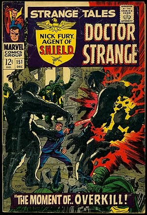 Strange Tales #151 1966- 1st Steranko Marvel work- Dr Strange- Nick Fury G/VG