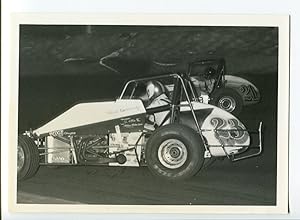 Walt Kennedy #23 & Mike Spencer #21 CRA Sprint Car Photo 5'x7' Ascot Park
