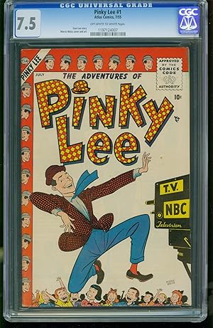 Pinky Lee #1-CGC 7.5 Highest Graded- Atlas -Stan Lee-SOUTHERN STATES 1197124007