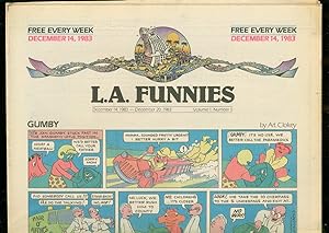L.A. FUNNIES #5 DEC 14 1983-GUMBY-HEY COACH-ZIPPY-RARE VF