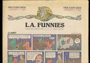 L.A. FUNNIES JAN 4 1984-GUMBY-HEY COACH-ZIPPY PINHEAD VF