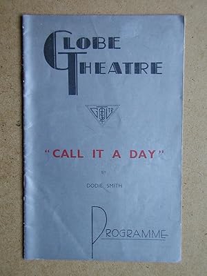 Call It A Day By Dodie Smith. Theatre Programme.